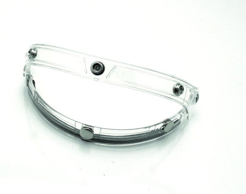 V PARTS ブイパーツ バブル 跳ね上げ式ヘルメットシールド クリア ヘルメットシールド ヘルメット