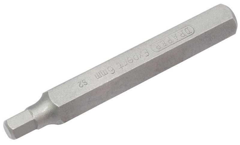 DRAPER ドラッパー 六角形スペアビット 6mm - 長さ 75mm その他、ヘックスレンチ ヘックスレンチ ハンドツール