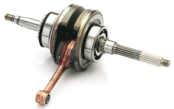 TOP PERFORMANCES トップパフォーマンス OEM クランクシャフト VELVET 125 4T LC JUPITER MILLENIUM DOODO SKYLINER BENELLI ベネリ ITALJET イタルジェット MBK エンジンパーツ エンジン
