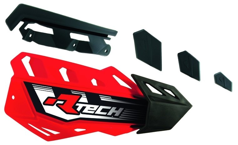 RACETECH レーステック FLX Handguards Replacement Covers Red for 789680 ハンドガード・ナックルガード ハンドル周辺パーツ ハンドル