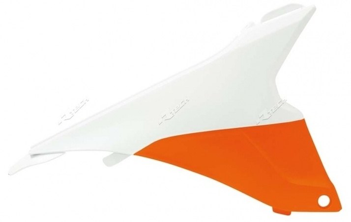 RACETECH レーステック Air box Covers Orange／White KTM 125 EXC FACTORY EDITION SIX DAYS 200 250 EXC-F 300 450 500 サイドカウル・サイドカバー カウル関連 外装