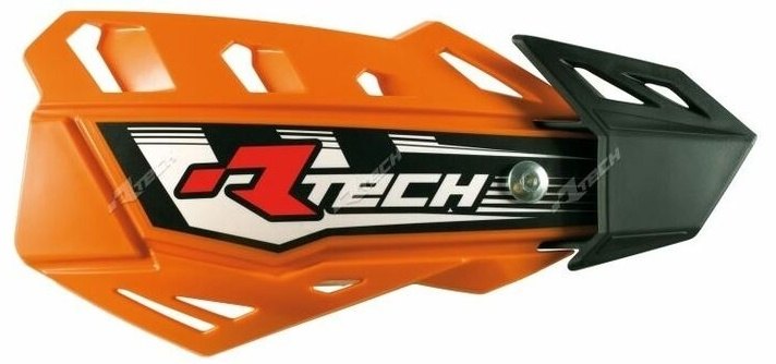 RACETECH レーステック FLX Adjustable Handguards Orange ハンドガード・ナックルガード ハンドル周辺パーツ ハンドル