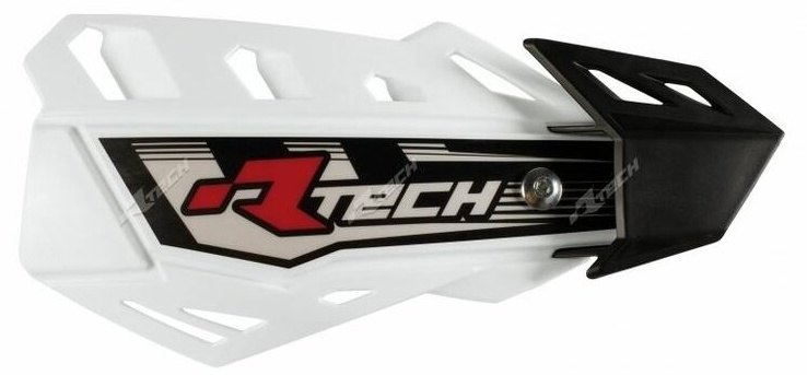 RACETECH レーステック FLX Adjustable Handguards White ハンドガード・ナックルガード ハンドル周辺..