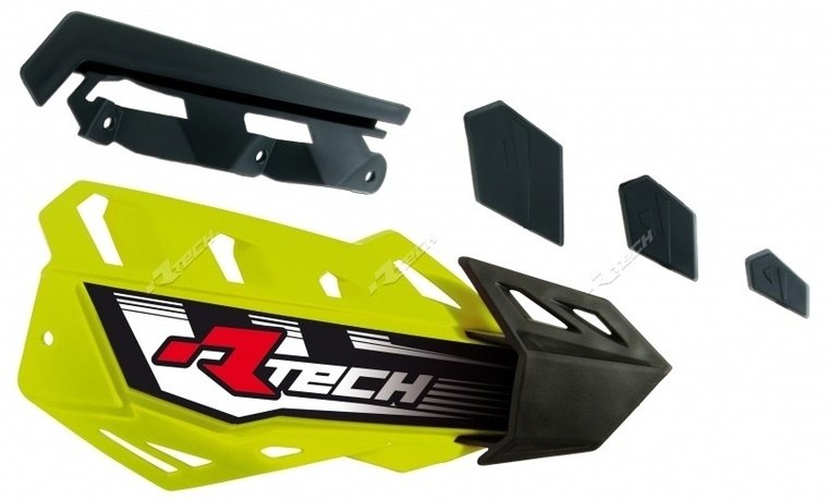 RACETECH レーステック FLX Handguards Replacement Covers Neon Yellow for 789708 ハンドガード・ナックルガード ハンドル周辺パーツ ハンドル