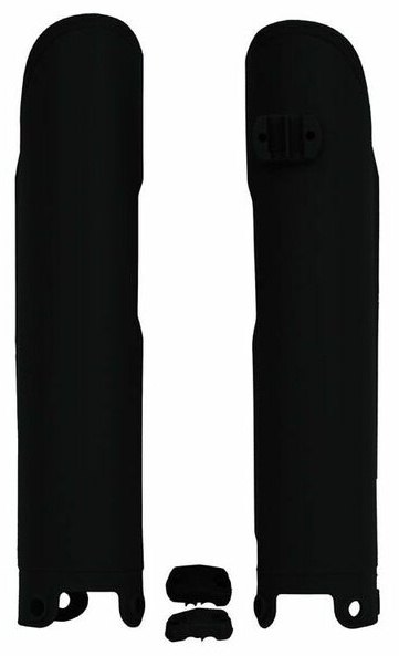 RACETECH レーステック Fork Guards Black 125 EXC SIX DAYS SX SXS 200 250 RACING 300 400 450 FACTORY EDITION STEVE RAMON 520 525 MXC DESERT SMR FC /4 550 FE 390 E /6 IE S 570 650 FS C KTM HUSABERG フサベル フォークガード 外装