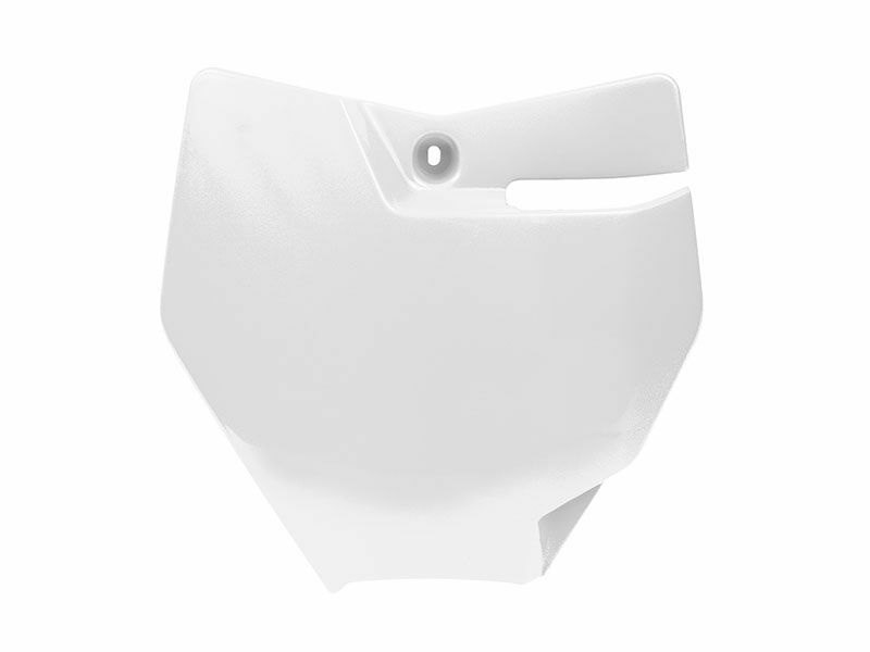 RACETECH レーステック Front Number Plate White KTM SX85 85 SX BIG WHEELS 19/16 STD 17/14 ゼッケンカウル カウル関連 外装