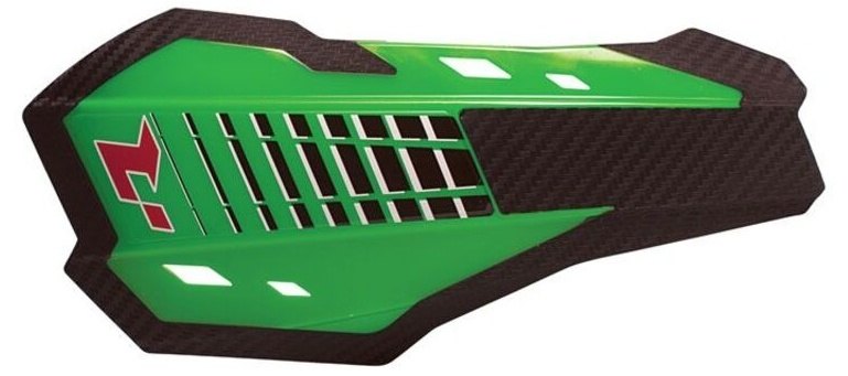 RACETECH レーステック HP2 Handguards Replacement Covers KXF Green ハンドガード・ナックルガード ハンドル周辺パーツ ハンドル
