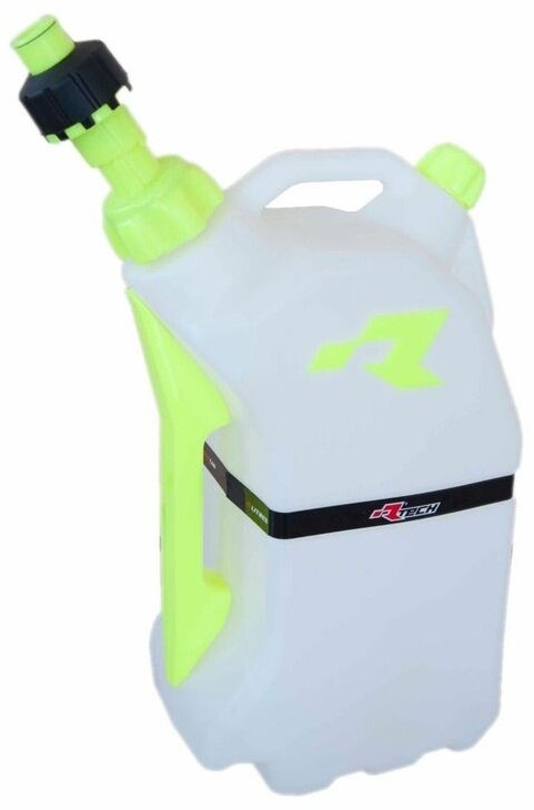 RACETECH レーステック Quick Fill Fuel Can 15L Translucent／Yellow