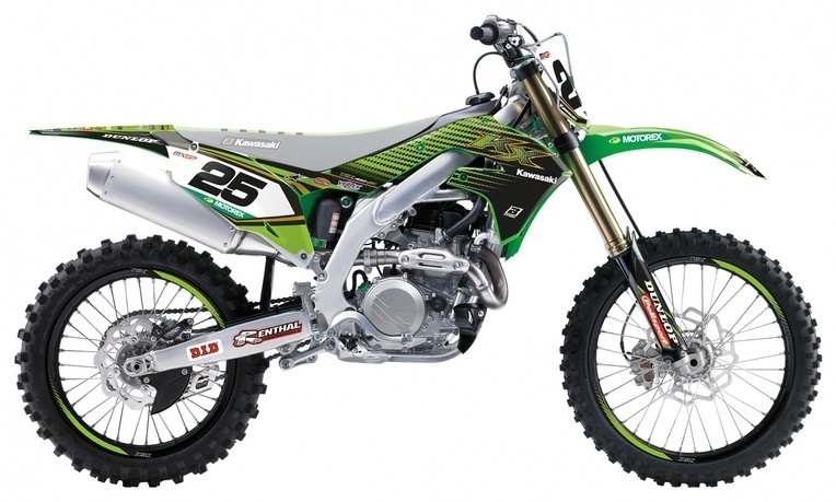 Blackbird Racing ブラックバードレーシング グラフィック キット レプリカ レーシング チーム 2019 カワサキ KX450 KX 250 KX 450 KAWASAKI カワサキ