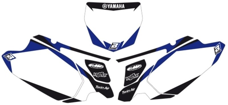 Blackbird Racing ブラックバードレーシング グラフィック プレートステッカー YZ 450 F YAMAHA ヤマハ グラフィックキット 外装(2)