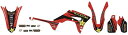Blackbird Racing ブラックバードレーシング ロックスター エナジー コンプリート グラフィック キット ホンダ CRF450R/RX CRF450R CRF45RX HONDA グラフィックキット 外装(2)