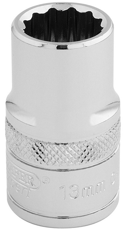 DRAPER ドラッパー 1/2 12ポイント ハイトルク(R)13mm ソケット ミリ（1/2ソケット） ハンドツール