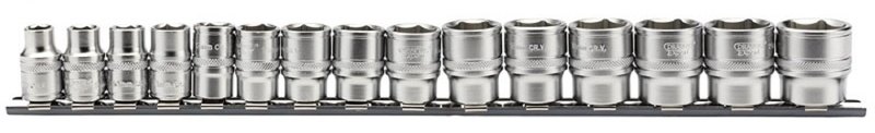 DRAPER ドラッパー 3/8'ドライブソケットセット 8-22mm - 15個入り その他、ソケット ソケット ハンドツール