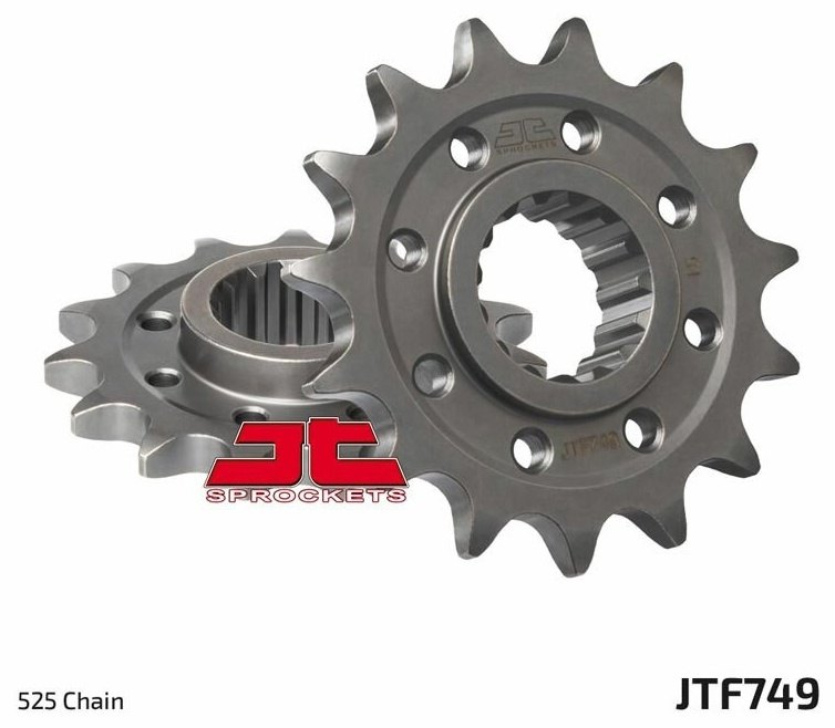 JT SPROCKETS JTスプロケット スチール製フロントスプロケット スタンダード 749-525 1103 Panigale V4 V4S V4SP V4SP2 Corse Speciale 25° Anniversario 1158 Multistrada Pikes Peak Rally V4RS Sport DUCATI ドゥカティ ドライブスプロケット・フロントスプロケット