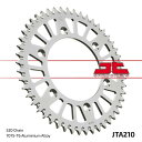 JT SPROCKETS JTスプロケット アルミ製超軽量セルフクリーニング式リアスプロケット 210-520 RR 125 2T ENDURO RACING ...