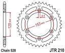JT SPROCKETS JTスプロケット スチール製リアスプロケット スタンダード 210-520 CR 125 R 250 500 CRE F CRE-F ...