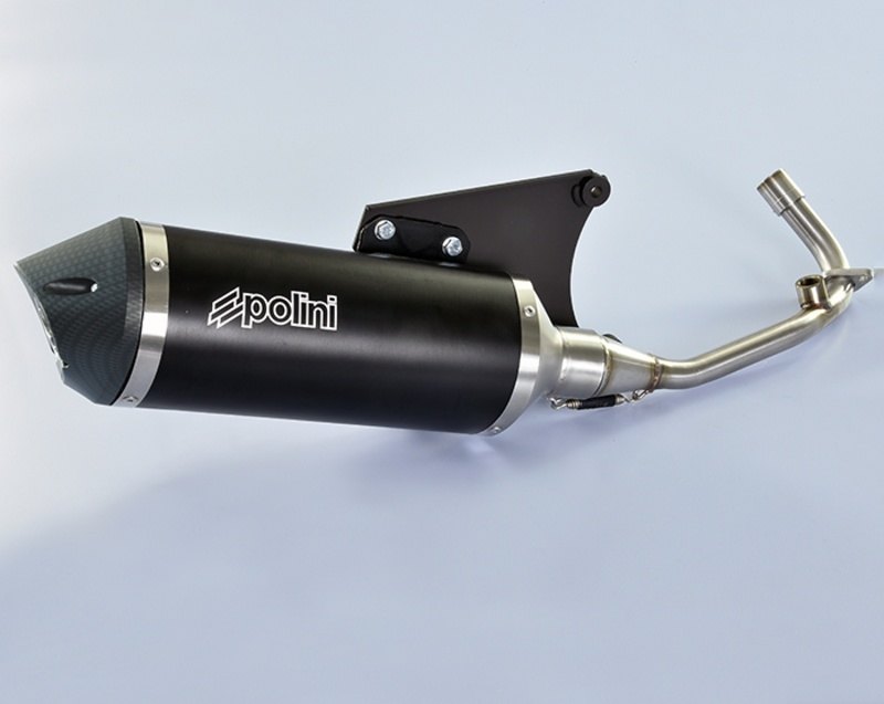 Polini ポリーニ フルエキゾーストシステム ステンレススチール／カーボン 125 Vespa ベスパ フルエキゾーストマフラー マフラー