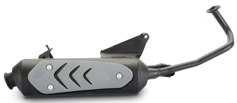 Polini ポリーニ オリジナル フルエキゾーストシステム - SYM Fiddle II 50 FIDDLE 4T E2 JET 4 2T R NAKED E3 ORBIT フルエキゾーストマフラー マフラー