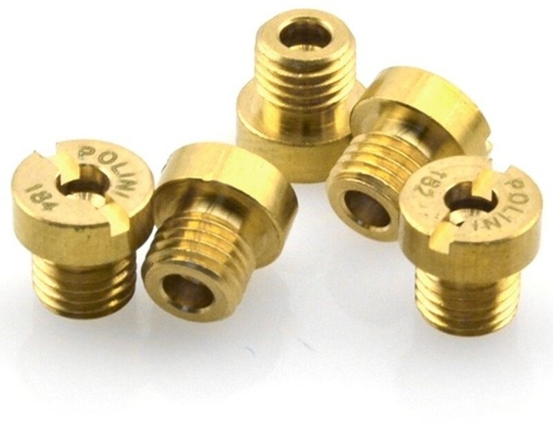 Polini ポリーニ ジェットバッグ5個入り 6 mm． 100 メインジェット 吸気関連 エンジン
