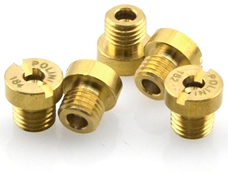 Polini ポリーニ ジェットバッグ5個入り 6 mm． 126 メインジェット 吸気関連 エンジン