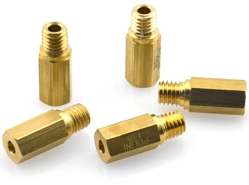 Polini ポリーニ メインジェット5個入り Keihin／PWK 128 メインジェット 吸気関連 エンジン