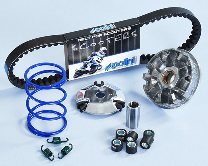 Polini ポリーニ ハイスピード バリエーター - Kymco Agility 50 Euro 4 AGILITY 4T R16 PLUS E4 R12 ECS LIKE KYMCO キムコ スクータープーリーキット・ドライブキット スクーター駆動系 駆動系