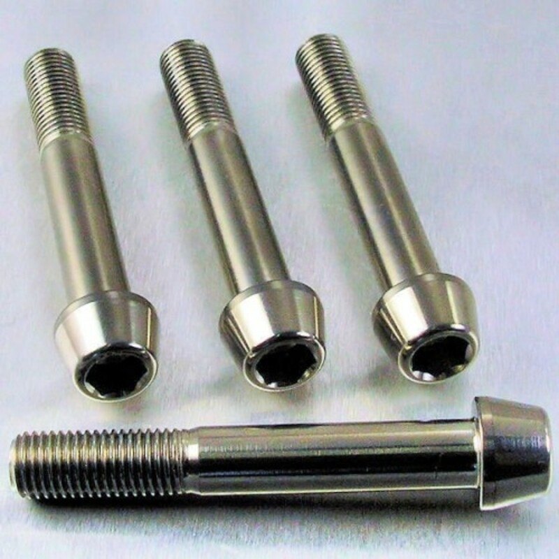 PRO BOLT プロボルト フロント ブレーキ キャリパー ボルト チタンナチュラル 749 R SPEED TRIPLE 1050 TIGER ABS DUCATI ドゥカティ TRIUMPH トライアンフ キャリパーボルト・マウントボルト