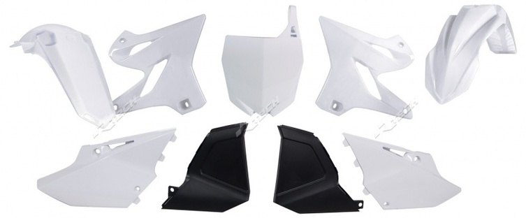 RACETECH レーステック プラスチックキット レプリカ (2015) ホワイト ヤマハ YZ125／250 YZ 125 250 YAMAHA フルカウル・外装セット カウル関連 外装