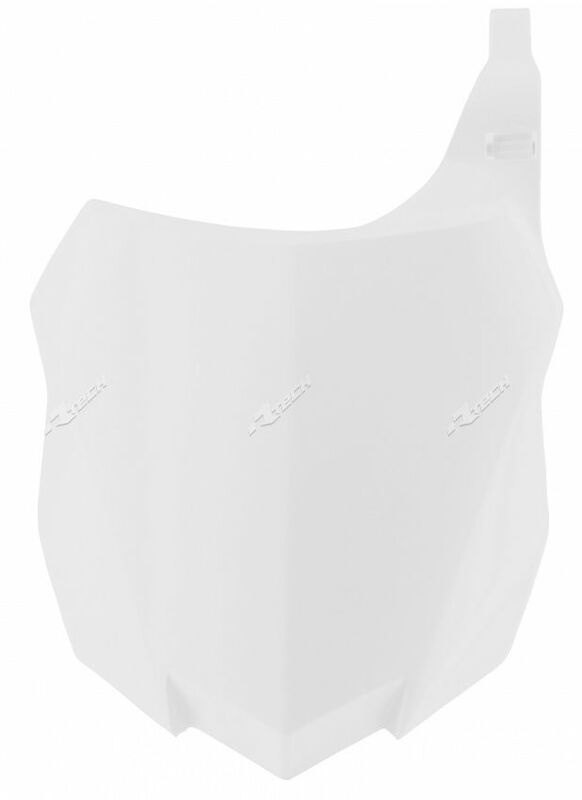 RACETECH レーステック Front Number Plate White Kawasaki KX250F／450F KX 250 F 450 KAWASAKI カワサキ ゼッケンカウル カウル関連 外装