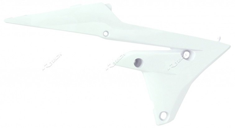 RACETECH レーステック Lower Radiator Covers White Yamaha YZ250／450F WR 250 F 450 YZ YAMAHA ヤマハ ラジエーター 冷却関連 エンジン