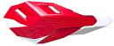 RACETECH レーステック HP3 Handguards Replacement Covers Red/White ハンドガード・ナックルガード ハンドル周辺パーツ ハンドル