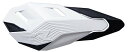 RACETECH レーステック HP3 Handguards Replacement Covers White/Black ハンドガード・ナックルガード ハンドル周辺パーツ ハンドル