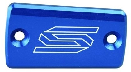 Scar Racing スカーレーシング Front Master Cylinder Cover Blue Husqvarna FE 250 350 450 501 TE I 300 HUSQVARNA ハスクバーナ マスターシリンダータンクキャップ・リザーバーカバー ブレーキ