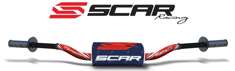 SCAR スカー O2 High Handlebar - Red TENERE 700