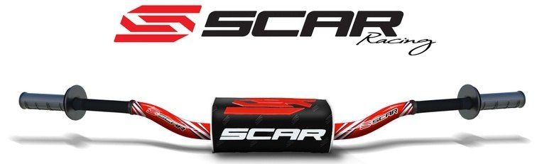 SCAR スカー O2 RC Handlebar - Red