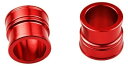 SCAR スカー Front Wheel Spacer Red - Suzuki R