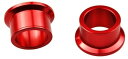 SCAR スカー Rear Wheel Spacer Red - Suzuki RM