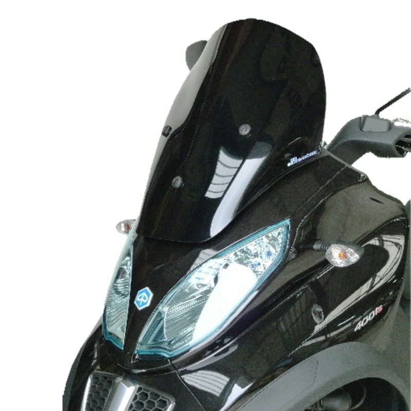 V PARTS ブイパーツ スポーツウィンドシールド クリア Piaggio MP3 300 IE LT BUSINESS ABS ASR E4 HYBRID SPORT TOURING YOURBAN ERL 350 400 500 HPE SPECIAL EDITION PIAGGIO ピアジオ スクリーン 外装