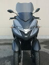 V PARTS ブイパーツ ハイプロテクション ウィンドシールド スモークブラック Yamaha Tricity 300 TRICITY YAMAHA ヤマハ ...
