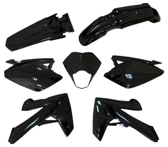 V PARTS ブイパーツ 純正仕様外装キット ブラック Beta RR MRT 50 PRO SM REPLICA TROPHY RIEJU リエフ フルカウル・外装セット カウル関連 外装