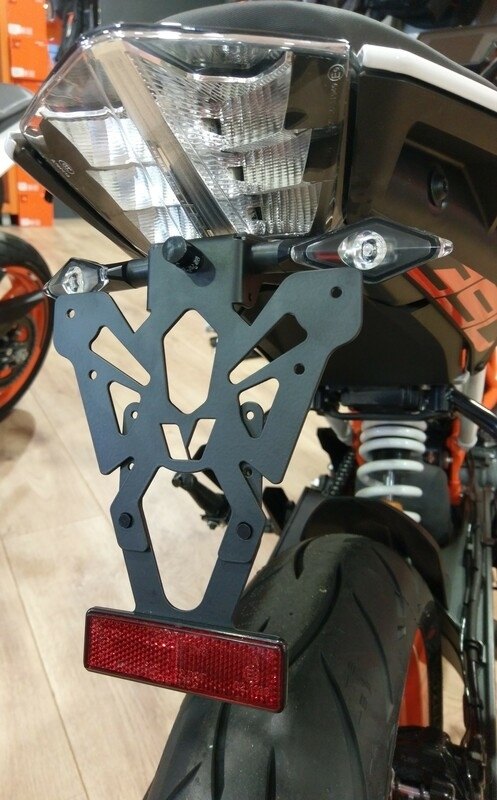 V PARTS ブイパーツ フェンダーレスキット KTM Duke 125/200/390 125 DUKE ABS 200 390 ナンバープレートホルダー 外装