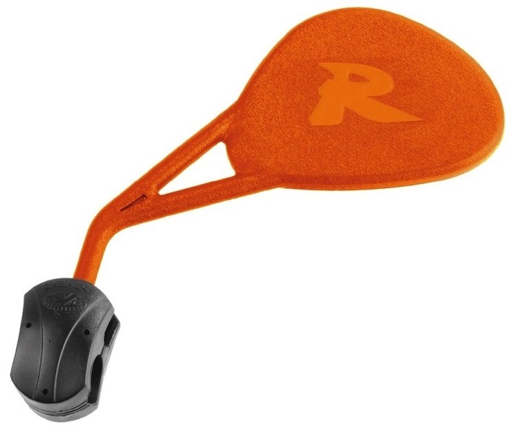 V PARTS ブイパーツ エンデューロ ミラー左 汎用 オレンジ KTM ミラー ハンドル