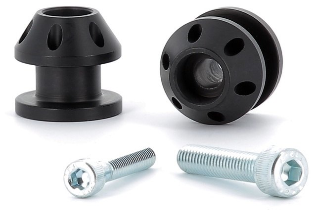 V PARTS ブイパーツ V-PARTS ボビン M10x1，25 アルミ ブラック スタンドフック フレーム