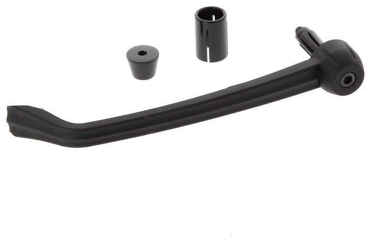 V PARTS ブイパーツ フレーム保護フィルム ナイロンブラック 120mm レバーガード ハンドル