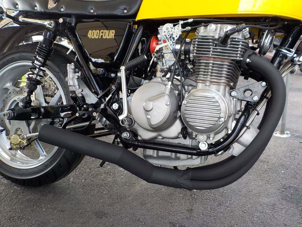 AGAIN アゲイン ストレートマフラー3D CB400F HONDA ホンダ