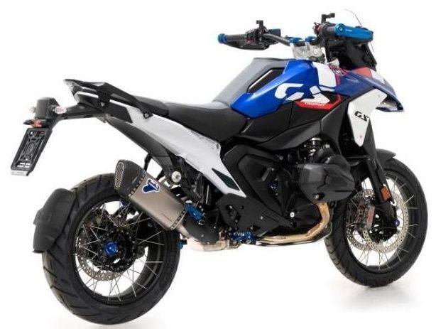 TERMIGNONI テルミニョーニ スリップオン-EU規制対応タイプ_1サイレンサー STR R1300GS BMW スリップオンマフラー マフラー サイレンサースリーブ素材：チタニウム