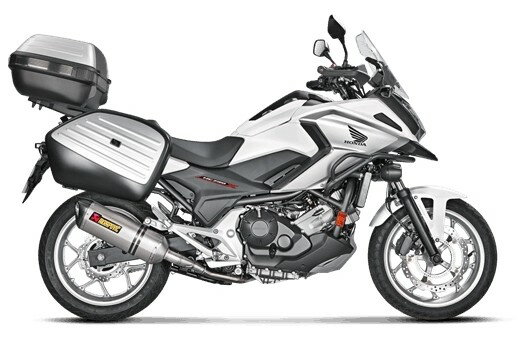 HONDA - AKRAPOVIC アクラポビッチ e1仕様 スリップオンラインマフラー NC700 INTEGRA NC700X NC750S HONDA ホンダ スリップオンマフラー マフラー