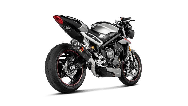 AKRAPOVIC アクラポビッチ スリップオンラインマフラー STREET TRIPLE R RS S TRIUMPH トライアンフ スリップオンマフラー マフラー