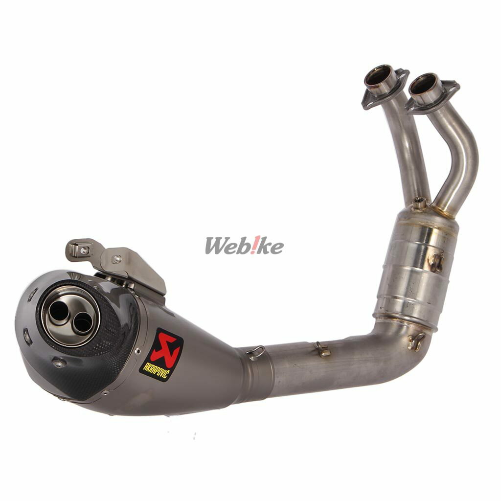 AKRAPOVIC アクラポビッチ レーシングライン フルエキゾーストマフラー MT-07 XSR700