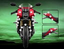 EAZI-GUARD イージーガード 車種別ストーンチッププロテクションフィルム SPEED TRIPLE 1200 RR TRIUMPH トライアンフ カラー：グロスサーフェス（艶あり）